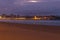 Nocturne of  Beach of Gijon. Asturias