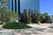 Noguchi Garden; minimalist; sculpture; compact; small; California; Costa Mesa; Orange County; Pacific Arts Plaza; Anton Blvd;