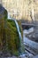 Nohn, Germany - 01 13 2021: DreimÃ¼hlenwasserfall seen from the next hill