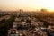 Noida cityscape at Dusk