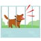 Noisy dog barking all the time in fence of neighbor .