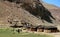 Nomad tents near the Minaret of Jam in central Afghanistan