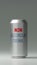 Non Alcohol Drink beverage can on gray background. Isolation. Aluminium can