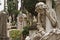 The non-catholic cemetery of Testaccio in Rome