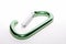 Non-Locking Green Carabiner