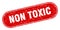 non toxic sign. non toxic grunge stamp.