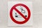 A None Smoking Sign