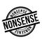 Nonsense rubber stamp