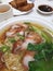 Noodle Soup with radish cake