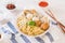 noodles bowl with fish ball