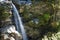 Nooksack falls in cascade range, Washington state