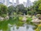 Noon cloudy view of the Hong Kong Park