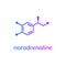 Noradrenaline chemical formula