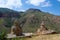 Noravank complec from mountains in Vayots Dzor Province, Armenia