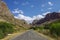 Noravank Gorge. Road to Noravank monastery.