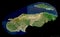 Nord-Ouest, Haiti - black solid. Sentinel-2 satellite