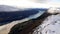 Nordfjord from Mount Hoven in Loen in Vestland in Norway