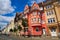 Nordhausen downtown facades Thuringia Germany