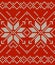 Nordic knitted perfect seamless pattern. EPS 10 vector