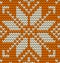 Nordic knitted perfect seamless pattern. EPS 10 vector