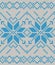 Nordic Knitted texture blue on white Seamless Pattern. EPS 10 vector