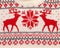 Nordic style sweater ornament