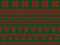 Nordic traditional seamless pattern. Norway Christmas sweater. Red and green knitted Christmas pattern with deers, hearts and