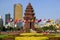 Nordom Sihanouk Independence Memorial Phnom Penh Cambodia