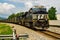 Norfolk and Southern Engines 8039 Pulling over a Mile Long Load