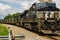 Norfolk and Southern Engines 8039 Pulling over a Mile Long Load of Coal