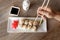 Nori, set, dish, soy sauce, surimi, japanese restaurant, california, tobiko, eating sushi, sashimi, male, gastronomy, restaurant,