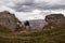 Norman Castle of Civita Superiore. The village of Civita Superiore in Bojano, built in the 11th century by the Normans