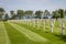 The Normandy American Cemetery at Omaha beach, Normandy, France