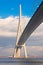 Normandy bridge view (Pont de Normandie, France)