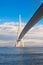 Normandy bridge view (Pont de Normandie, France)