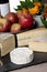 Normandy camembert with other cheeses