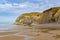 Normandy Coast with white cliffs near Cote d\'Opale, France