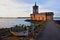 Normanton Church View with Boat at Rutland Water