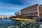 Norrbro Bridge and Riksdag Building at Helgeandsholmen Island