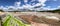 Norris Geyser Basin panoramic view, Yellowstone National Park