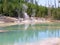 Norris Geyser Basin - Porcelain Basin Crackling Lake