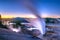 Norris Geyser Basin after Sunset