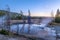 Norris Geyser Basin after Sunset