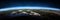 North America, Alaska, landscape frome space
