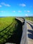 North America, Canada, New Brunswick, Bouctouche Dunes Boardwalk