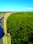 North America, Canada, New Brunswick, Bouctouche Dunes Boardwalk