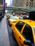 North America, USA, New York, Manhattan, taxi in front of Grand Central Terminal