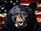 North American Black Bear  Made With Generative AI illustration