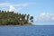 North Bay beach as seen from ferry from Aberdeen jetty, Andaman Islands