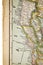 North California on vintage map